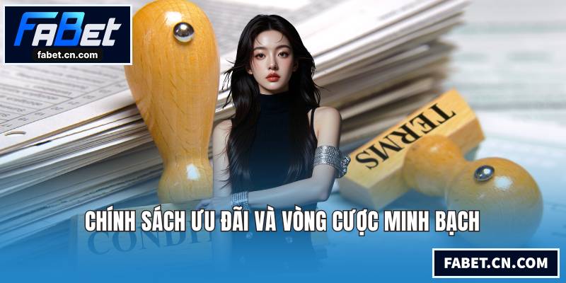 Chính sách ưu đãi và vòng cược minh bạch