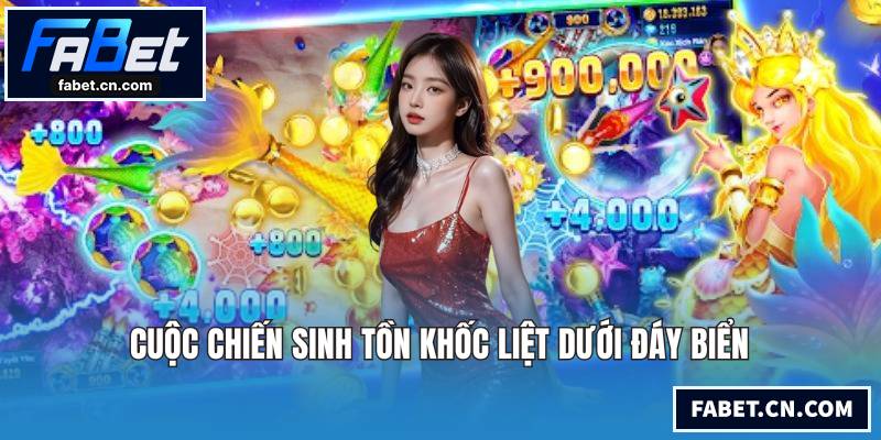 Cuộc chiến sinh tồn khốc liệt dưới đáy biển